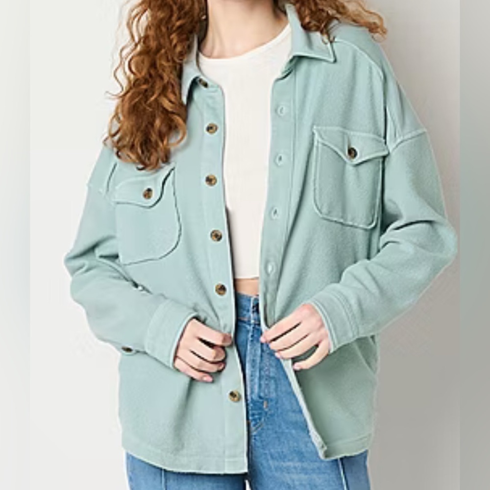 Arizona Midweight Womens Juniors Shirt Jacket